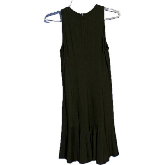 Polo Ralph Lauren Size Small Knit Fit And Flare Black Midi Dress Sleeveless - Picture 1 of 4